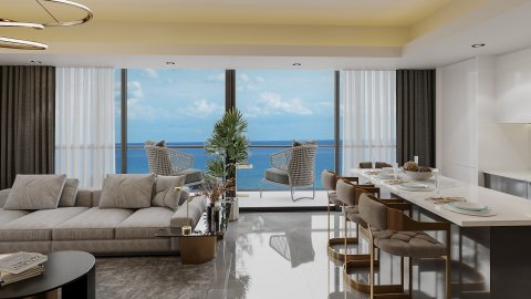 Investiční byty a luxusní penthousy  v pětihvězdičkovém projektu na Kypru